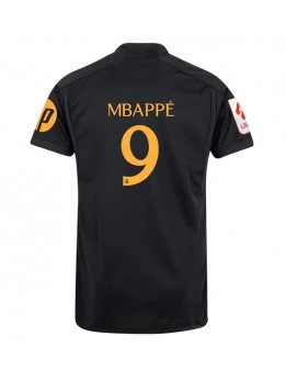 Billige Real Madrid Kylian Mbappe #9 Tredjedrakt 2023-24 Kortermet